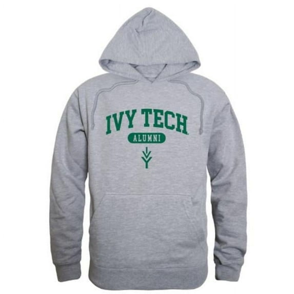 Ivy Tech Community College Alumni Hoodie, Heather Grey - 2XL