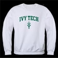 thumbnail image 1 of Ivy Tech Community College Seal Crewneck Sweatshirt, White - 2XL, 1 of 1