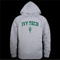 thumbnail image 1 of Ivy Tech Community College Seal Hoodie, Heather Grey - Extra Large, 1 of 1