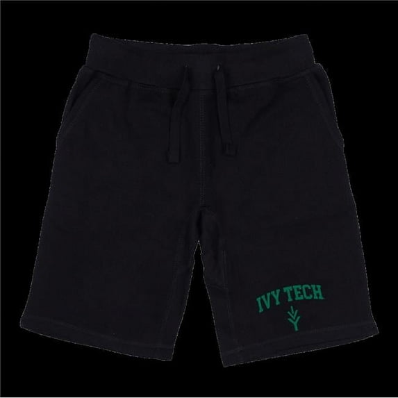 Ivy Tech Community College Seal Shorts, Black - Extra Large
