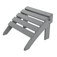 thumbnail image 1 of Ivy Terrace  Gray  Polypropylene  Ottoman, 1 of 4