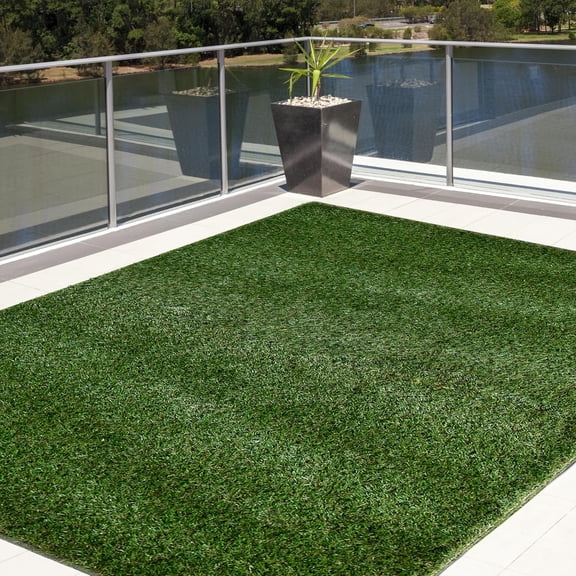 Ivy, Thick Realistic Grass Mats 2' X 3' Synthetic Turf with Finished Edges, Indoor Outdoor Grass Pet Pad (Pack of 2)
