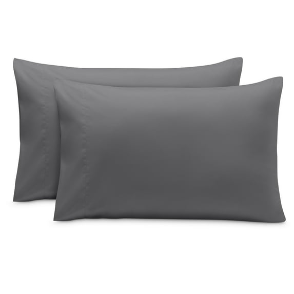 Ivy Union Microfiber Pillowcases, Set of 2, King Size, White