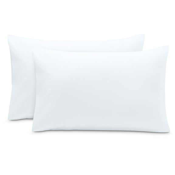 Ivy Union Microfiber Pillowcases, Set of 2, Standard Size, White