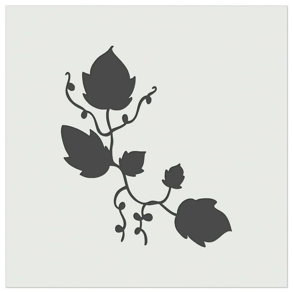 Ivy Vines Solid DIY Cookie Wall Craft Stencil - 11.5 Inch