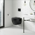 thumbnail image 1 of Ivy Wall-Hung Elongated Toilet Bowl in Matte Black, 1 of 15
