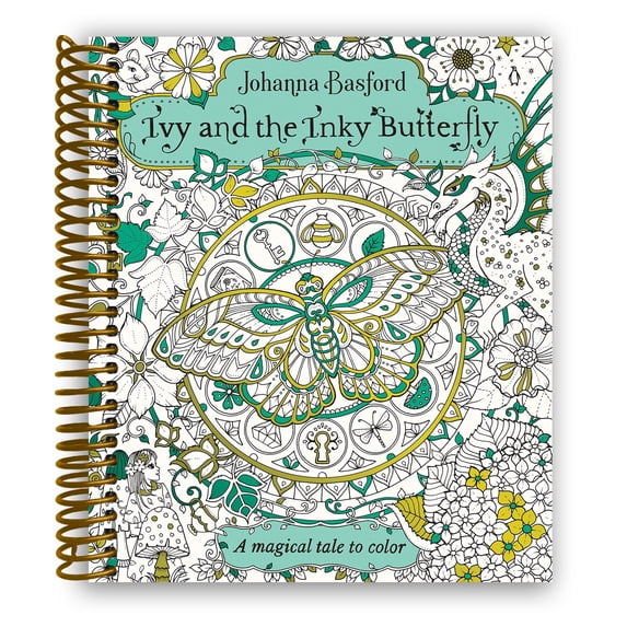 Ivy and the Inky Butterfly: A Magical Tale to Color (Spiral Bound)