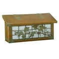 thumbnail image 1 of Ivy on Grid Horizontal Mailbox - New Verde, Wispy White, 1 of 3