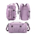 thumbnail image 1 of IvyH 30” Foldable Travel Duffel Bag for Unisex, Purple, 1 of 8