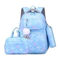 thumbnail image 1 of IvyH 3PCS Backpack Graffiti Bookbag with Lunch Bag Pen Case, 1 of 9