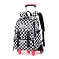 thumbnail image 1 of IvyH 6 Wheels Rolling Backpack Wheeled Roller School Bag Elementary Wheeled Backpack Bookbag with Detachable Trolley, 1 of 5