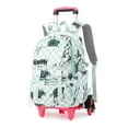 thumbnail image 1 of IvyH 6 Wheels Rolling Backpack Wheeled Roller School Bag Elementary Wheeled Backpack Bookbag with Detachable Trolley, 1 of 5