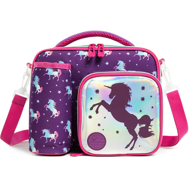 Unicorn Soft Insulated Kids Personalized Thermal Lunch Box +