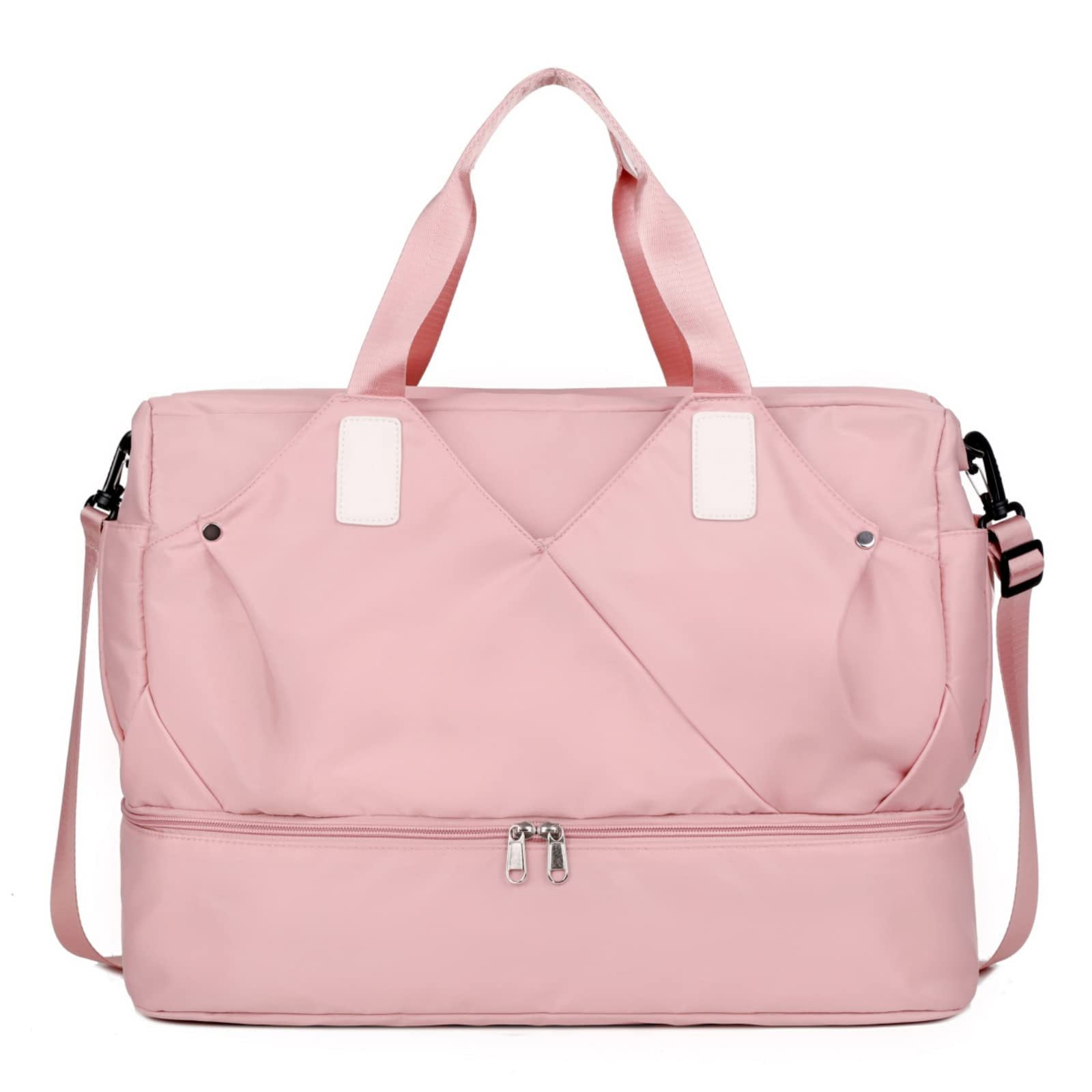 IvyH Travel Duffel Bag Large Portable Gym Tote Bags with Shoes ...
