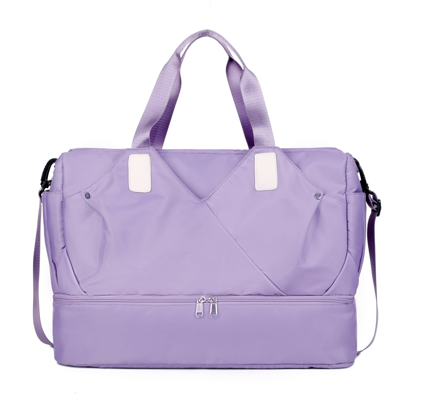 IvyH Travel Duffel Bag Large Portable Gym Tote Bags with Shoes ...