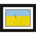 thumbnail image 1 of Ivylu 32x23 Black Ornate Wood Framed with Double Matting Museum Art Print Titled - Canola Flowers, 1 of 4