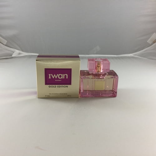 Iwan Gold Perfume for Women by Glenn Perri - 3.4 oz Eau De Parfum Spray (New In Box)