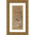 thumbnail image 1 of Iwasa Matabei 13x24 Gold Ornate Framed and Double Matted Museum Art Print Titled - The Four Pleasures (C. 1620-50), 1 of 4