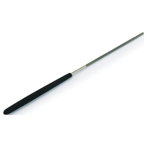 Iwasaki 3.5in 3mm Dia. Round File, Extra Fine Cut with Handle