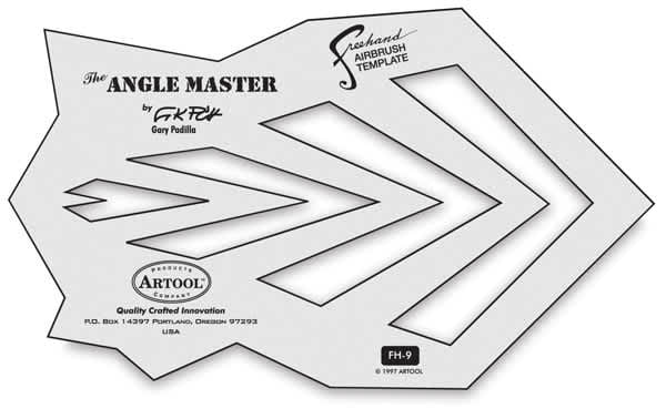 Iwata Artool Freehand Template - Angle Master - Walmart.com