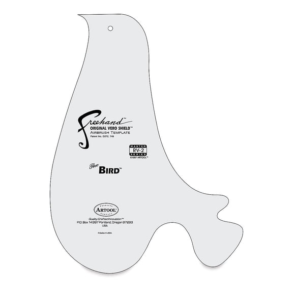 Iwata Artool Freehand Template - Set of 2, Master Series