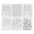 thumbnail image 1 of Iwata Artool Freehand Template - Set of 6, Flame-O-Rama 2, Mini Templates, 1 of 2