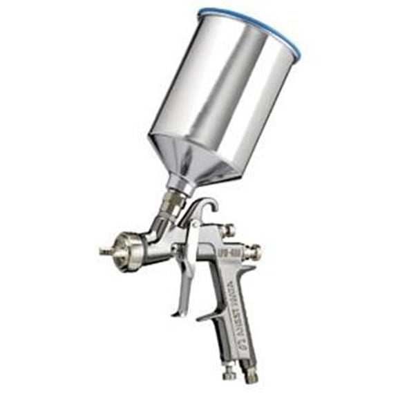 Iwata LPH400-134LV Center Post Gravity Feed HVLP Spray Gun