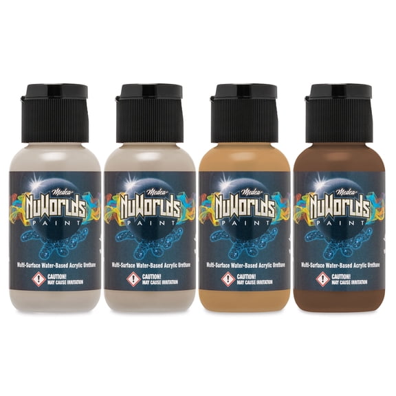 Iwata Medea NuWorlds Airbrush Paints - Epidermis, Set of 4
