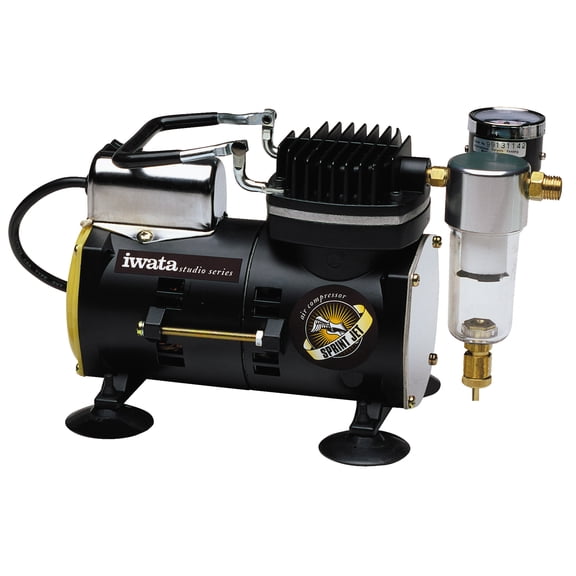 IWATA Quiet SPRINT JET AIR COMPRESSOR Airbrush Hose Hobby Craft Auto Paint