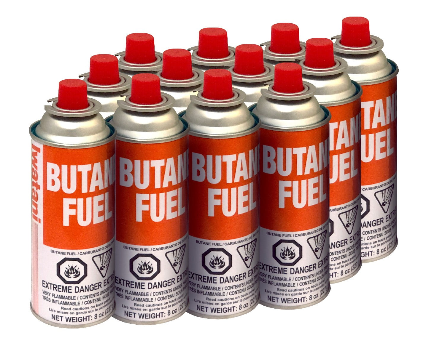 Iwatani - Iwatani ガスボンベ Iwatani-BU-6-KR-8-oz-Butane-