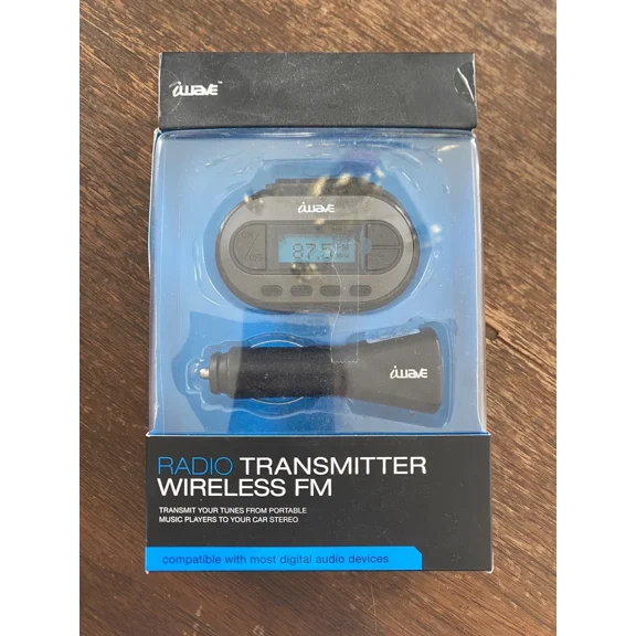Iwave Ia6420-B Wireless Gray & Black Fm Radio Transmitter