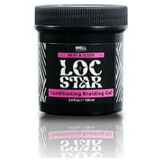 IWELL Signature Loc Star Conditioning Braiding Gel | Lightweight Texture | Neat & Sleek Styling for Braids, Locs & Twists | 3.4 fl oz