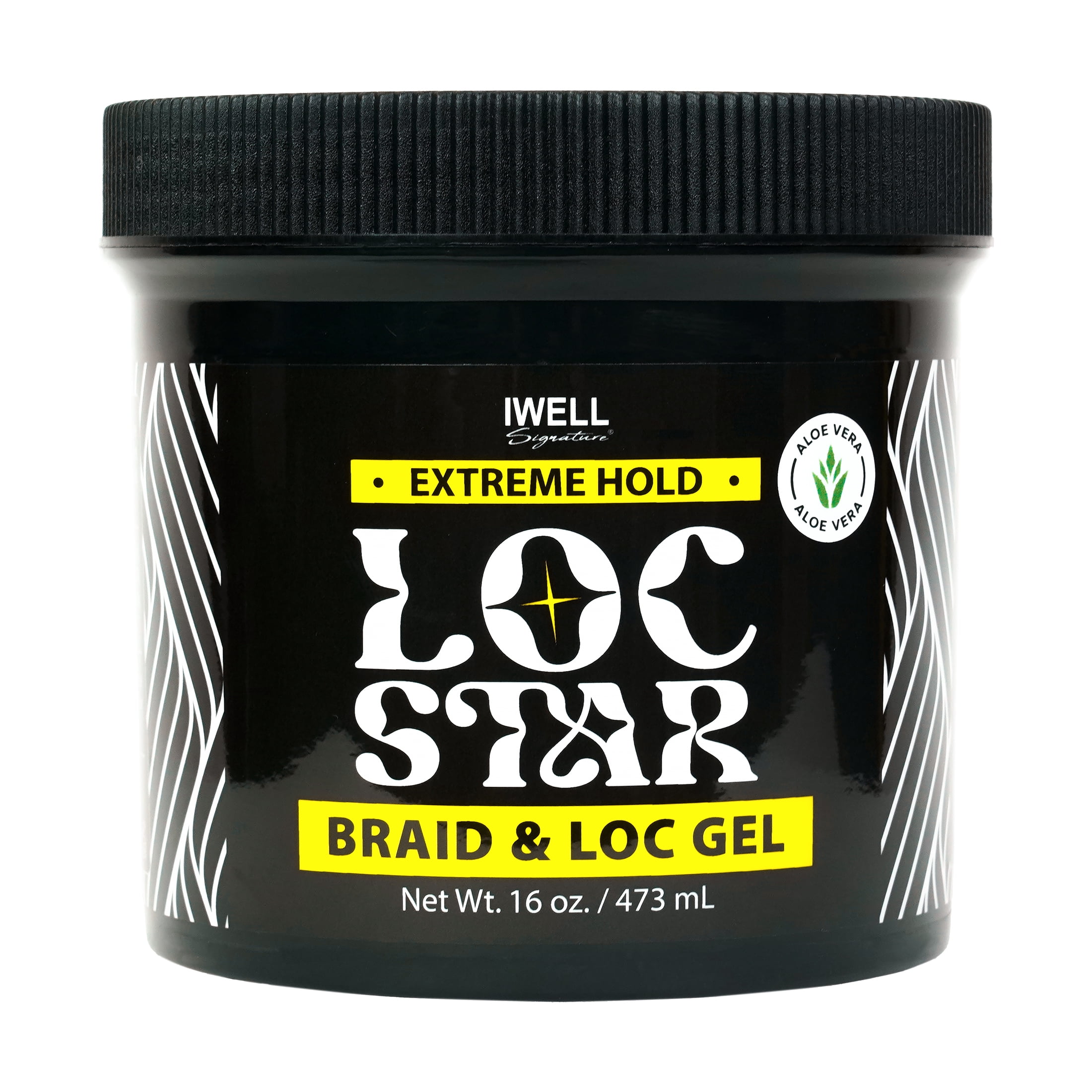 IWELL Signature Loc Star Braid & Loc Gel, 16 fl oz | Extreme Hold for ...