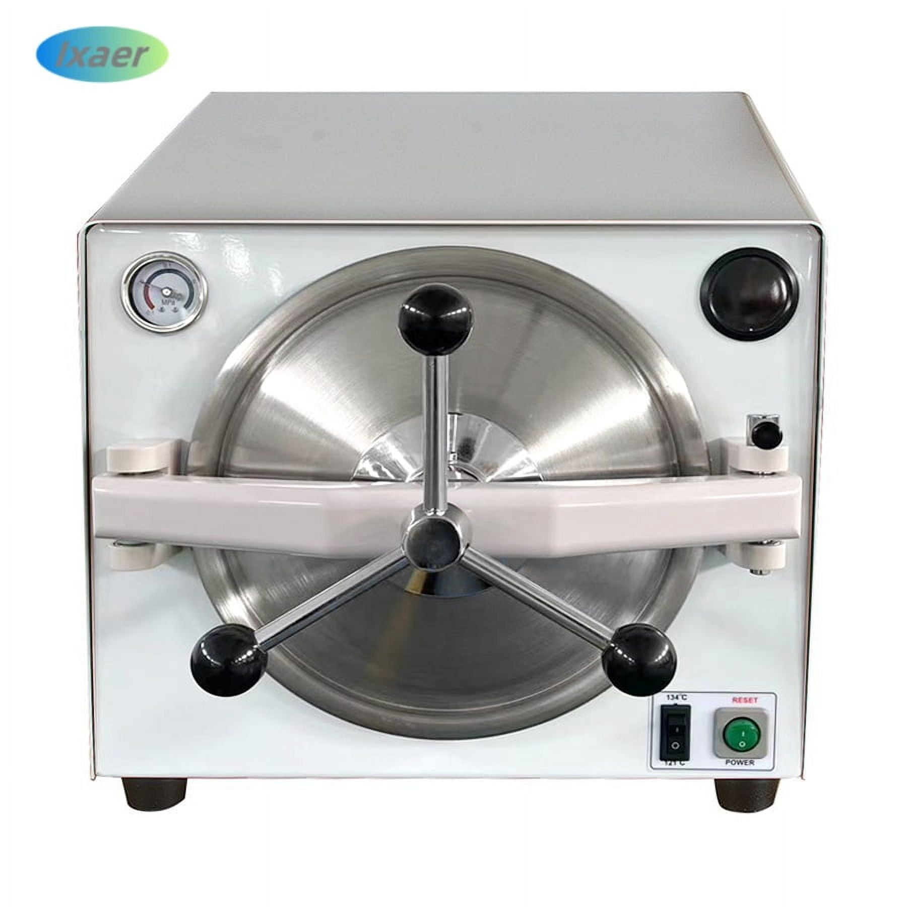 Ixaer--Autoclave Steam Sterilizer, 18L 900W Dental Lab Steam Sterilization Nnits for Medical with 3 Trays