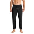thumbnail image 1 of Ixbnca Men's Athletic Pants with Zipper Pockets Elastic Waist Drawstring Lightweight Running Joggers, 1 of 6