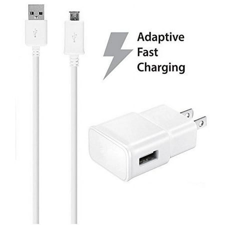 Ixir Samsung Galaxy A5 Charger Fast Micro USB 2.0 Cable Kit by Ixir - {Fast Wall Charger + Cable}