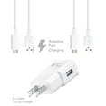 thumbnail image 1 of Ixir Samsung Galaxy Note II Charger Fast Micro USB 2.0 Cable Kit - Fast Wall Charger + 2 Cable, 1 of 3