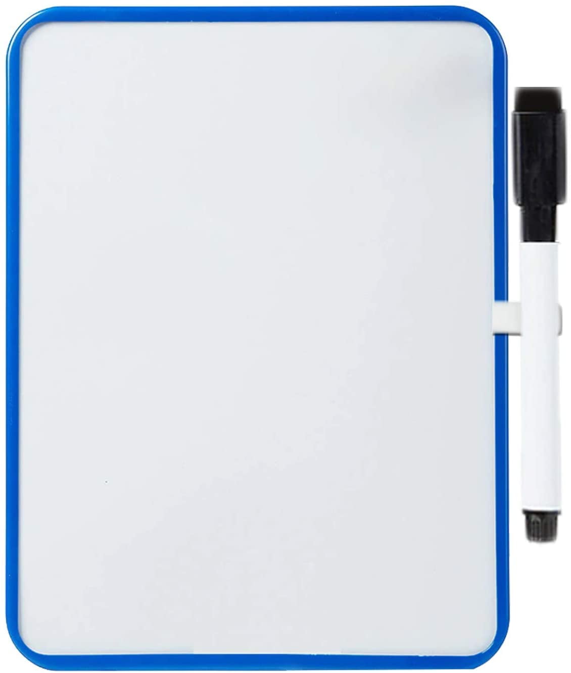 Basics Small Dry Erase Whiteboard, Magnetic White Board with Marker  and Magnets - 8.5 x 11, Plastic/Aluminum Frame - Yahoo Shopping