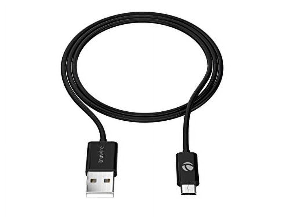 Ixir Truwire Micro USB to USB 2.0 Sync & Charger Cable 3 Ft (1m) for Samsung Galaxy S II Skyrocket HD, S Aviator, S Blaze 4G - Black
