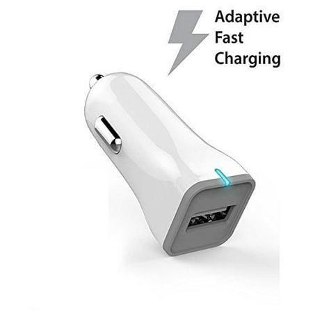 Ixir ZTE Blade V Charger Fast Micro USB 2.0 Cable Kit by Ixir - {Fast Car Charger + 2 Cable}