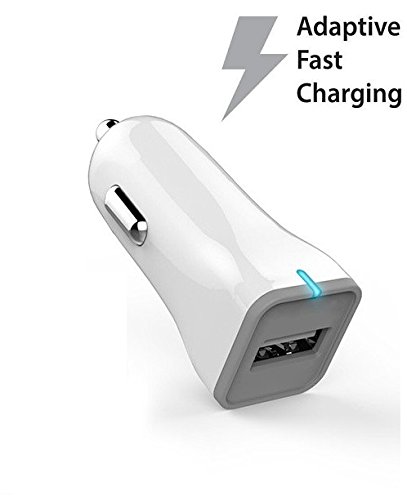 Ixir ZTE Open L Charger Micro USB 2.0 Cable Kit by TruWire { Car Charger + 3 Micro USB Cable} True Digital Adaptive Fast Charging uses dual voltages for up to 50% faster charging! - image 1 of 1