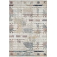thumbnail image 1 of Ixtapaluca Black Modern Polyester Area Rugs for Living Room Washable Rugs Boho Moroccan Area Rug Soft Geometric Bohemian Carpet Distressed Indoor Rug for Bedroom Dining Room Office Nonslip Rug, 1 of 9