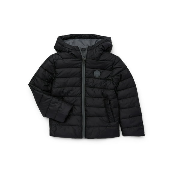 Ixtreme Boys Solid Quilted Hooded Puffer Jacket, Sizes 4-18