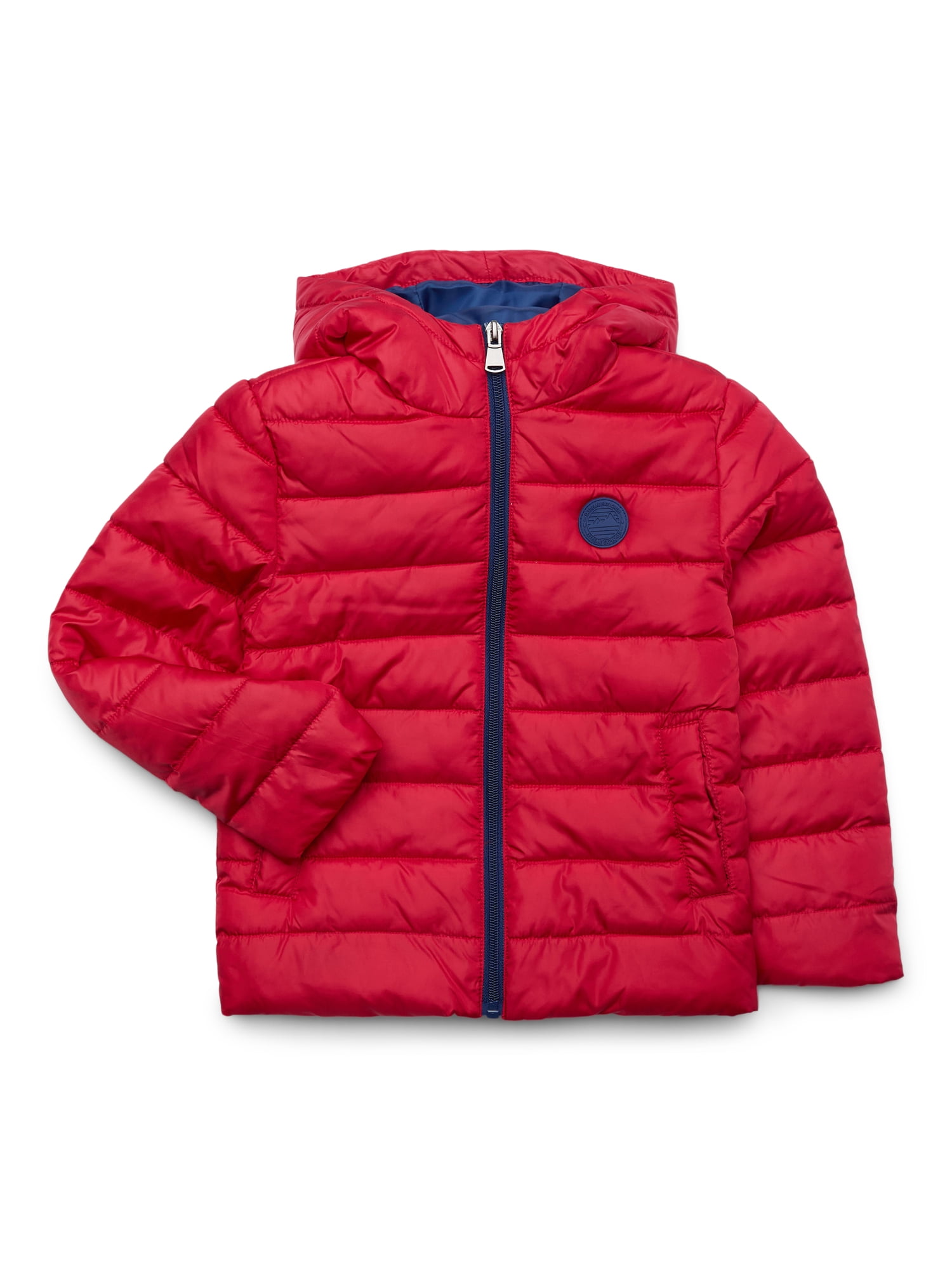 iXtreme Boys 8-20 Chest Stripe Puffer Jacket W/ Hat