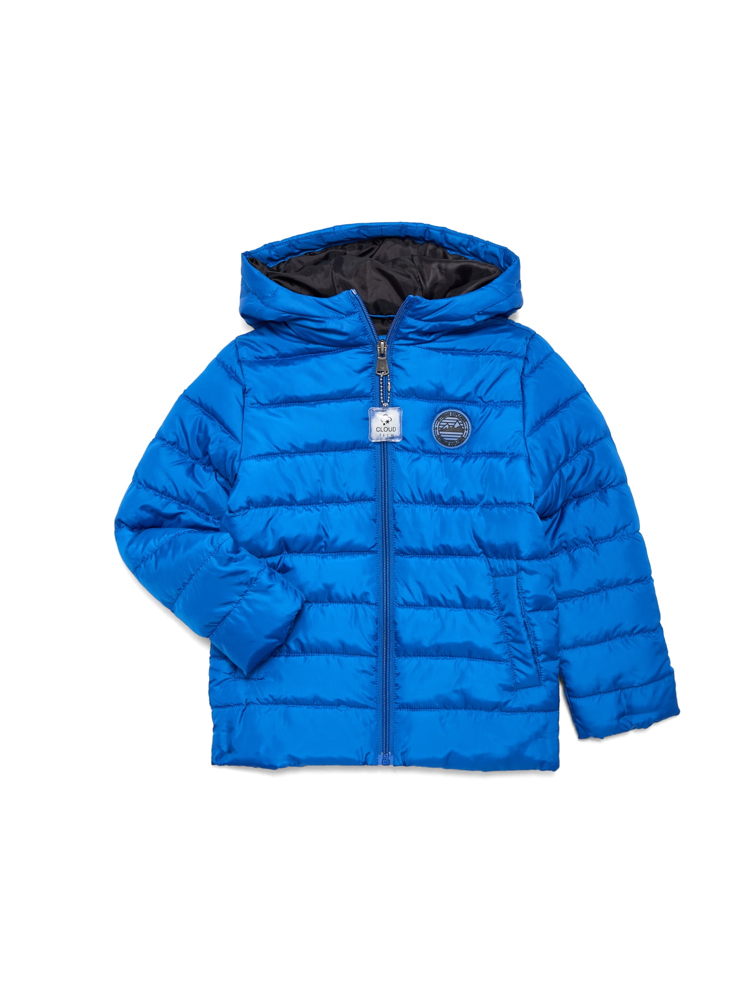 iXtreme Boys Solid Quilted Hooded Puffer Jacket, Sizes 4-18