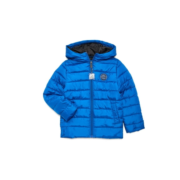 iXtreme Boys Solid Quilted Hooded Puffer Jacket, Sizes 4-18