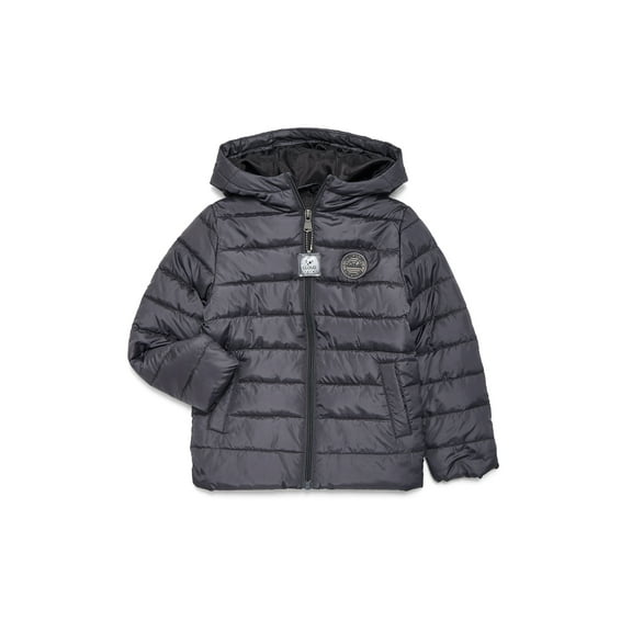 iXtreme Boys Solid Quilted Hooded Puffer Jacket, Sizes 4-18