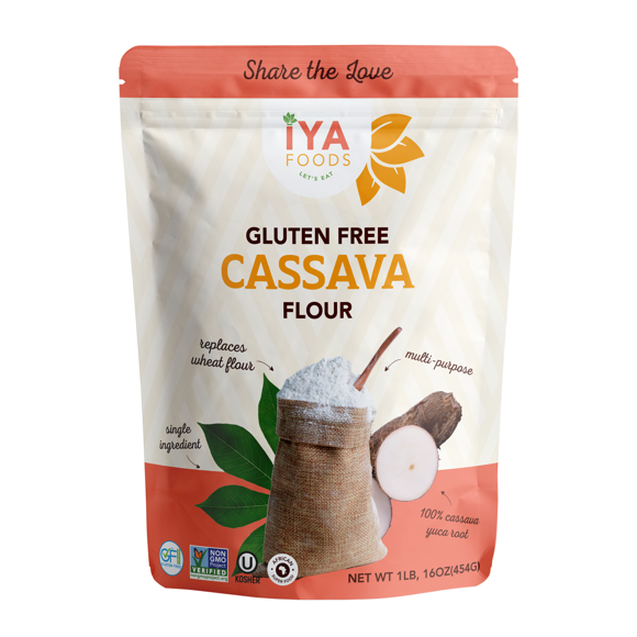 Iya Foods Cassava Flour 1 lb Pack