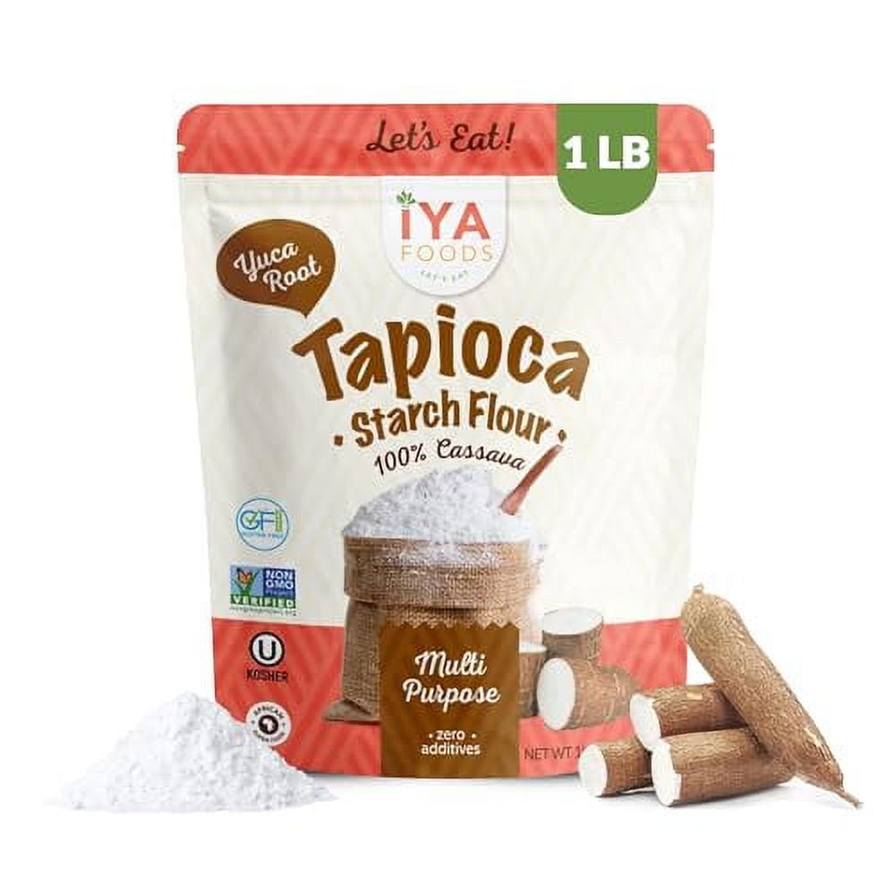 Iya Foods Tapioca Starch Flour all purpose flour organic, GrainFree