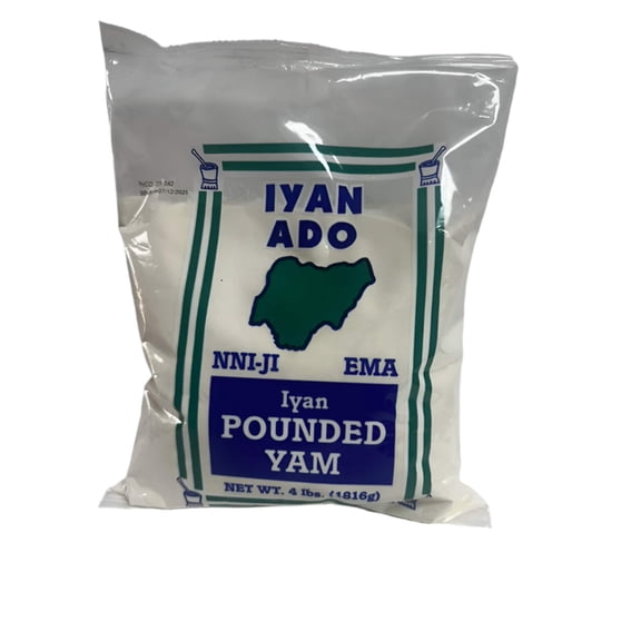 Iyan Ado Pounded Yam Flour (4 lbs)